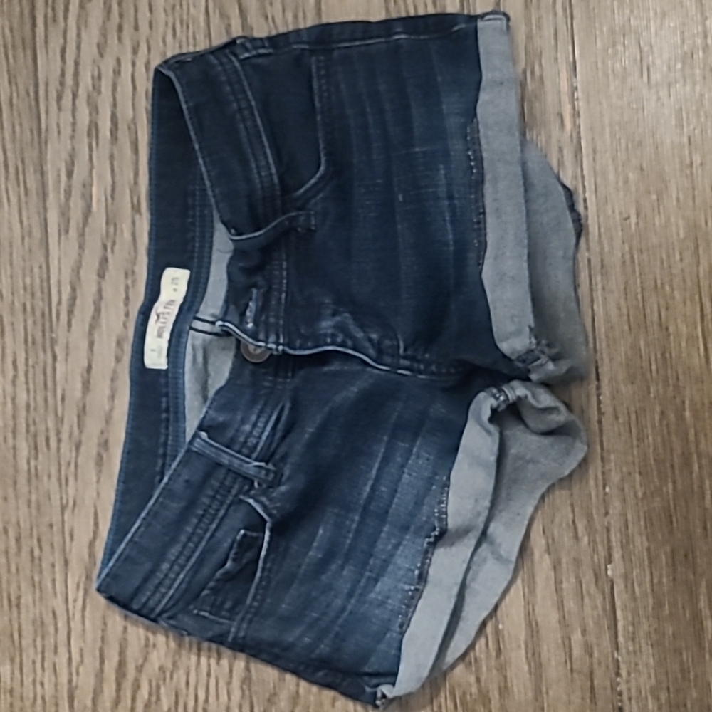Hollister jean shorts